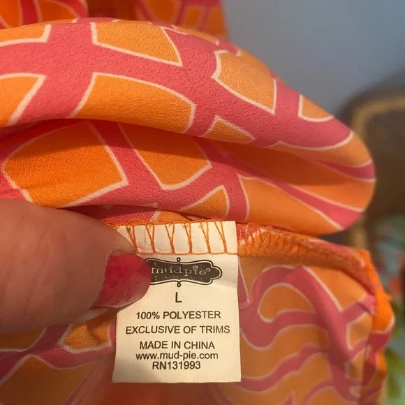 Mud Pie Tunic. Size L - Picture 4 of 6